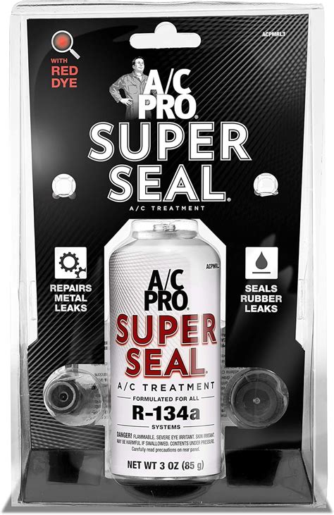 ac pro leak sealer|A/C Pro Super Seal AC Stop Leak Kit with Dispensing。